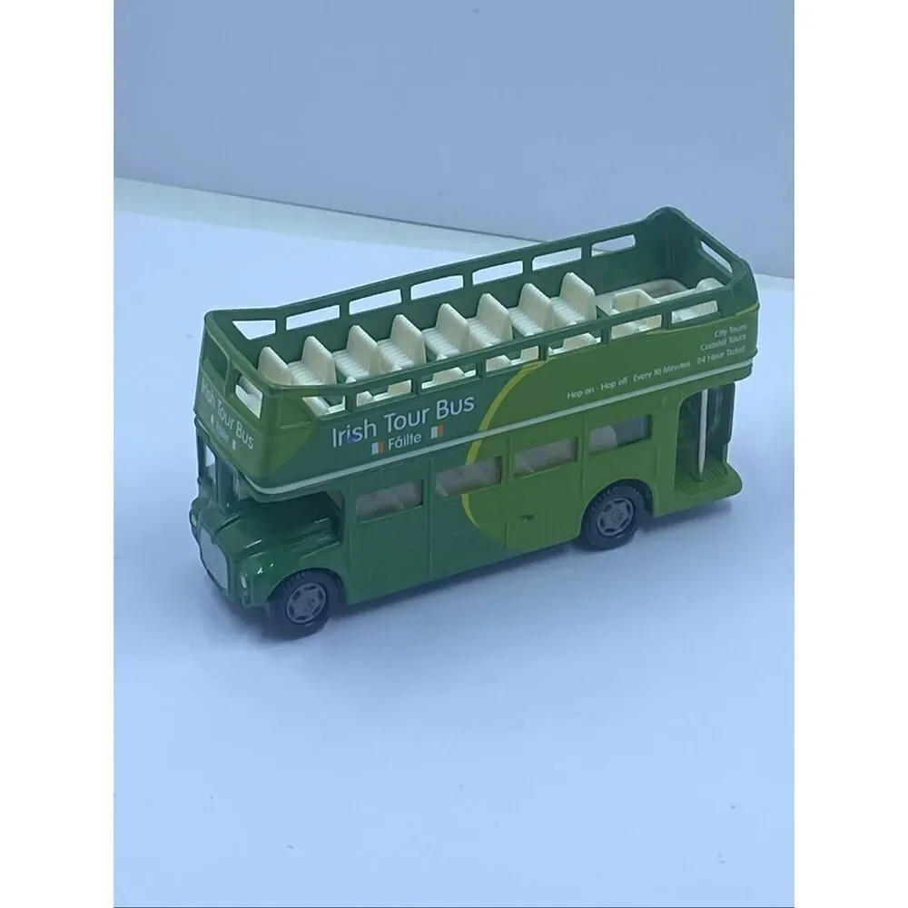 MOTOR MAX IRISH OPEN TOP TOUR BUS DIECAST CAR